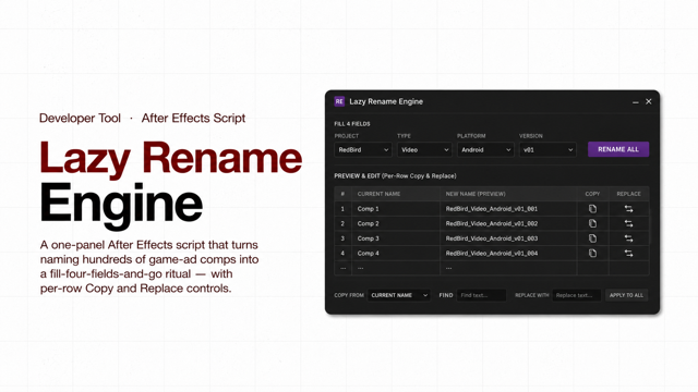 Lazy Rename Engine thumbnail